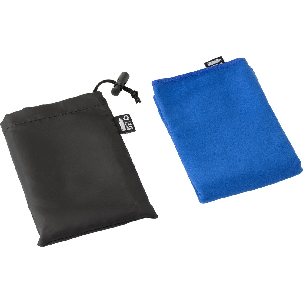 Handtuch RPET in Blau, Ansicht 2