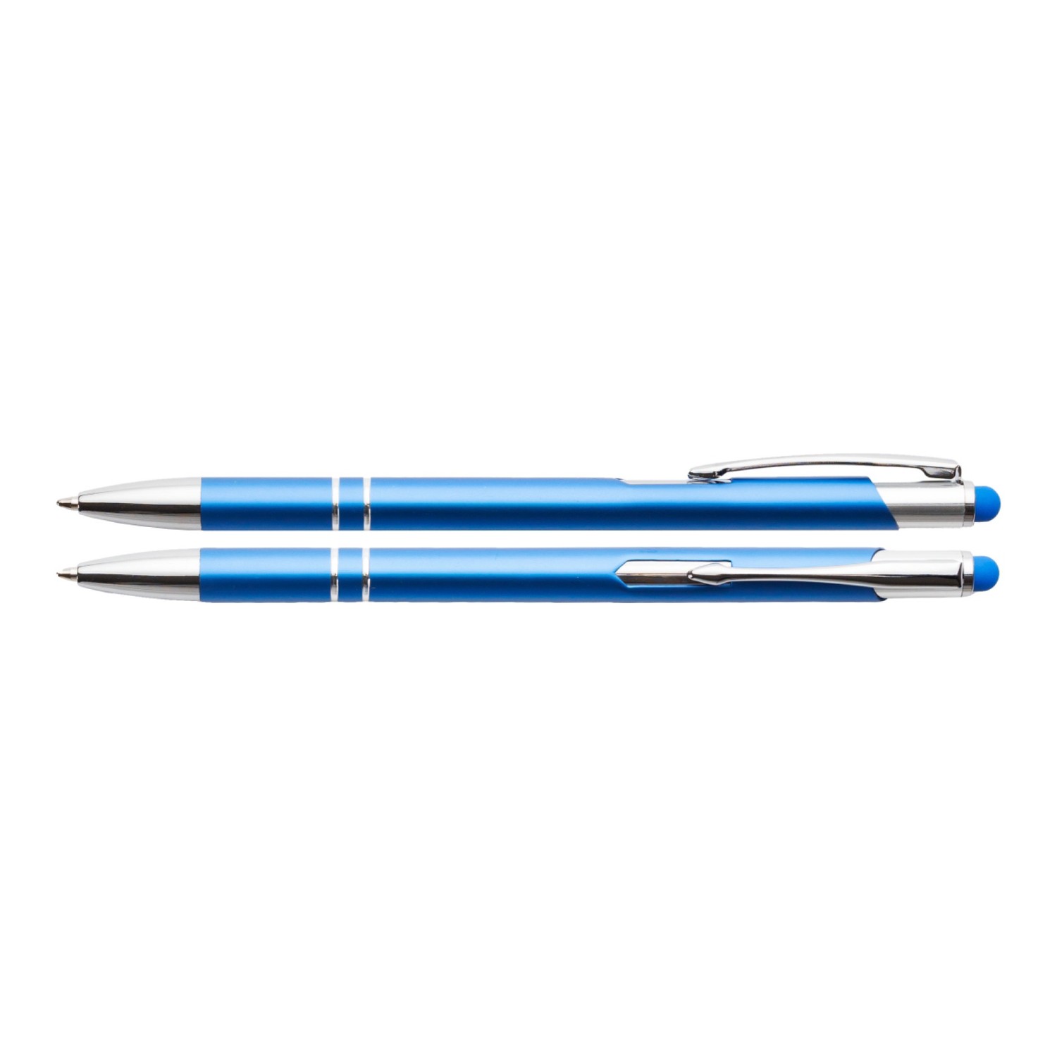 Bello Touchpen-Kugelschreiber | Metall in Blau