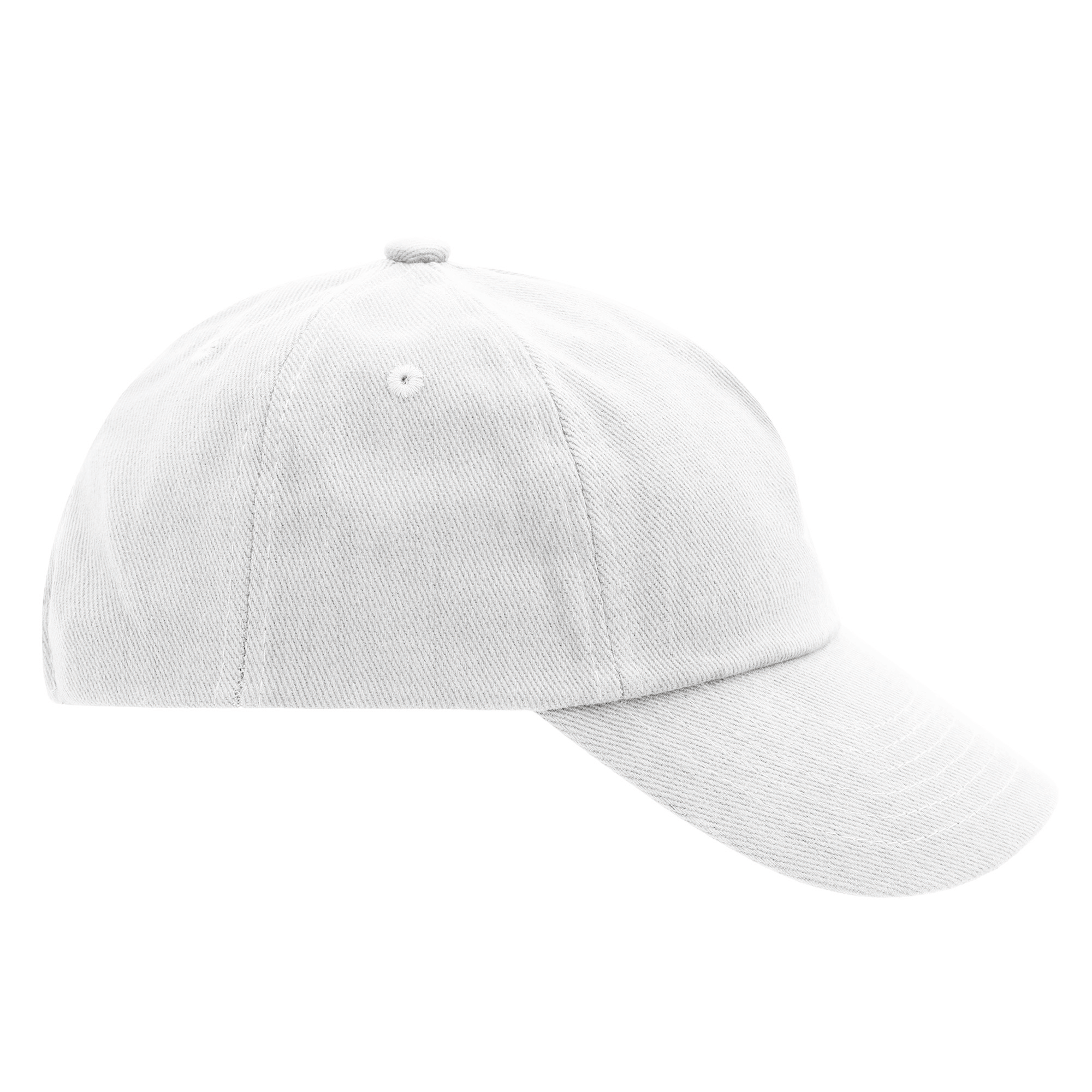 5 Panel Kinder Cap in Weiß
