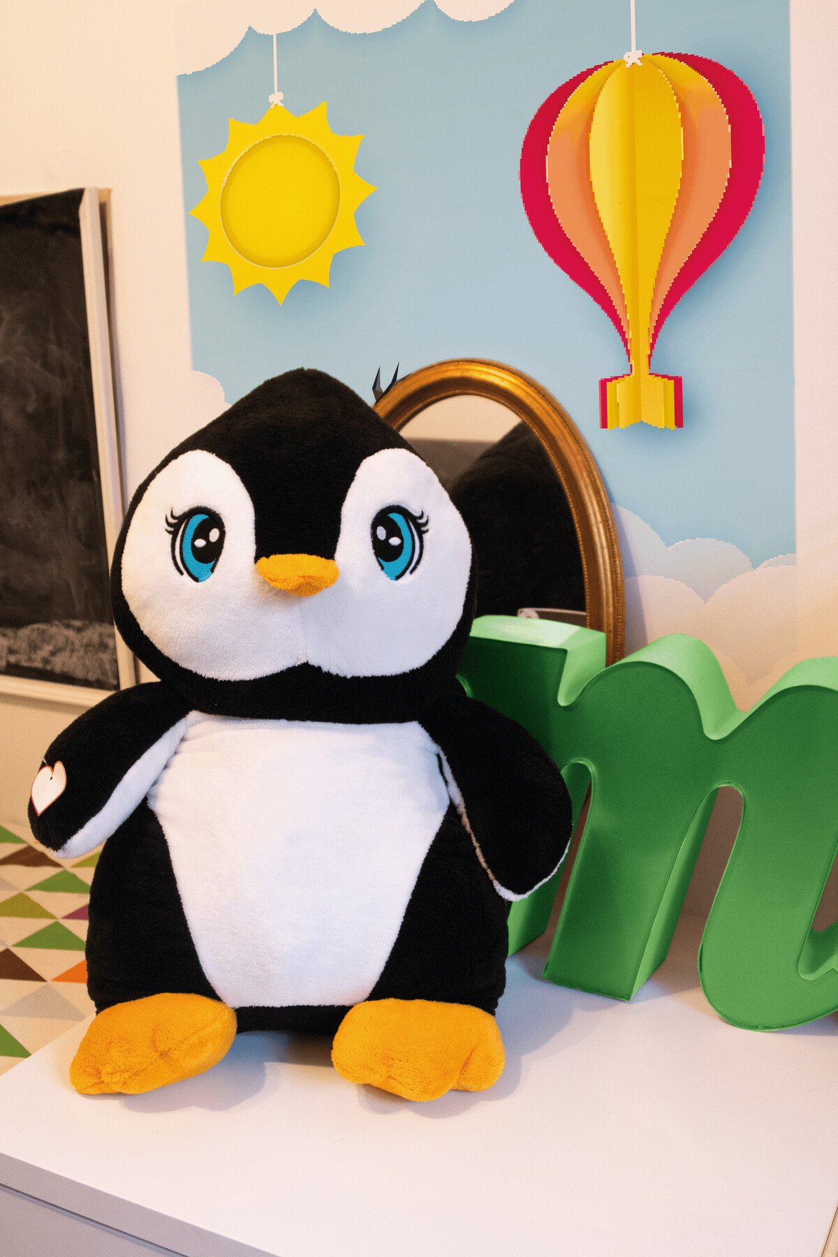 Großer Plüsch-Pinguin | Skipper