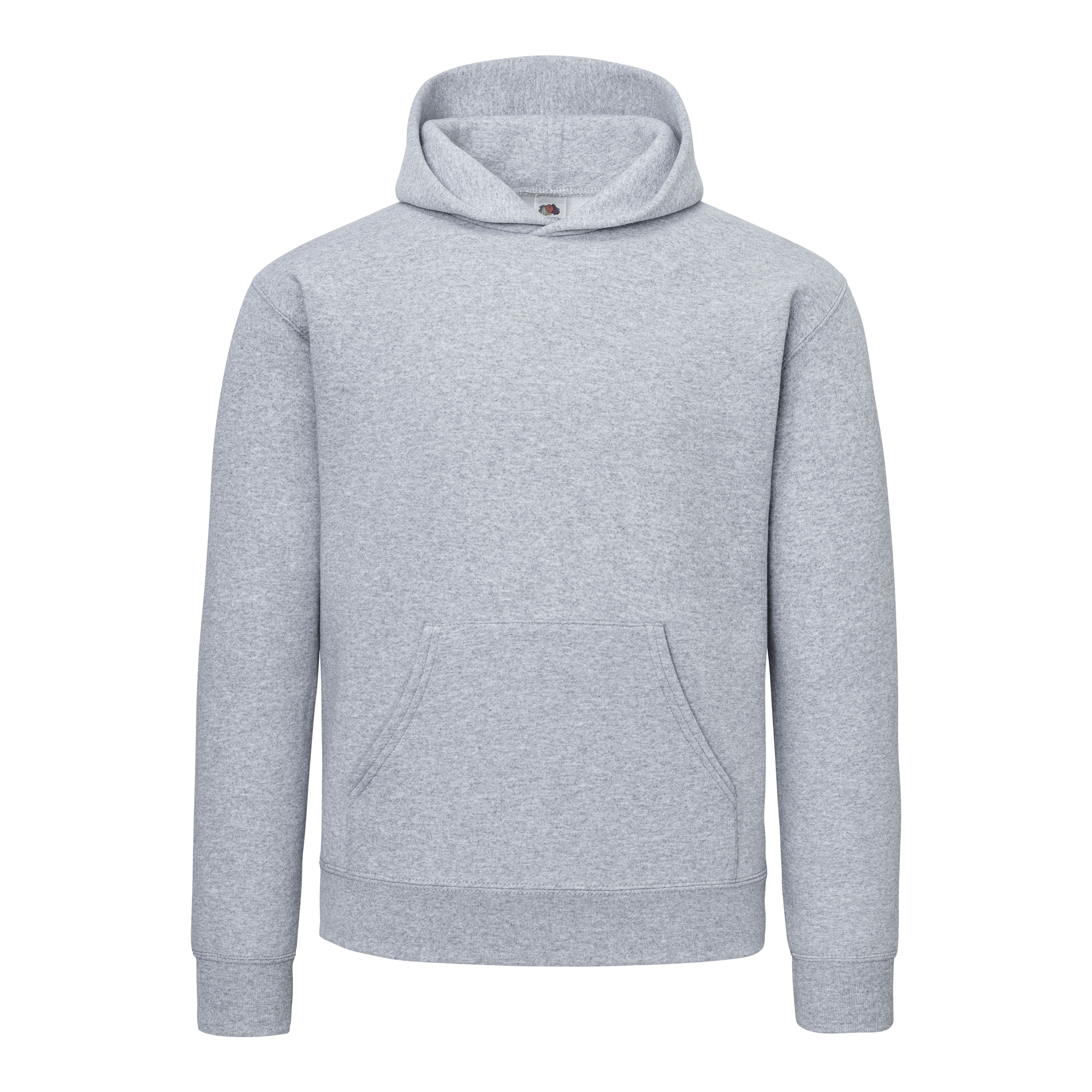 Fruit of the Loom Supercotton™ Kapuzen Sweat in Athletic Heather
