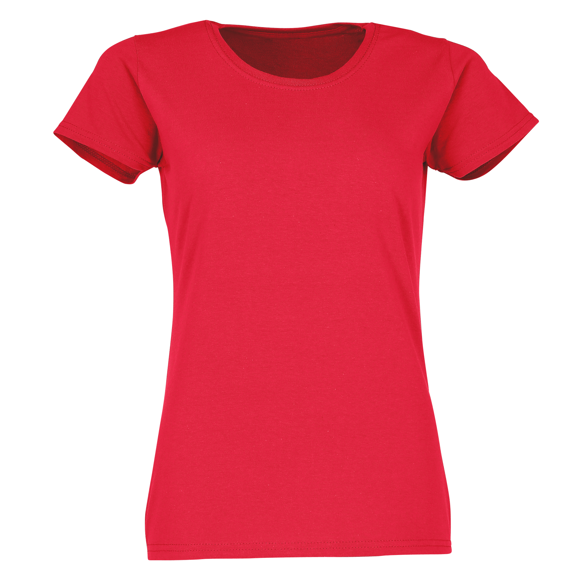 Fruit of the Loom Damen Valueweight T-Shirt in Rot