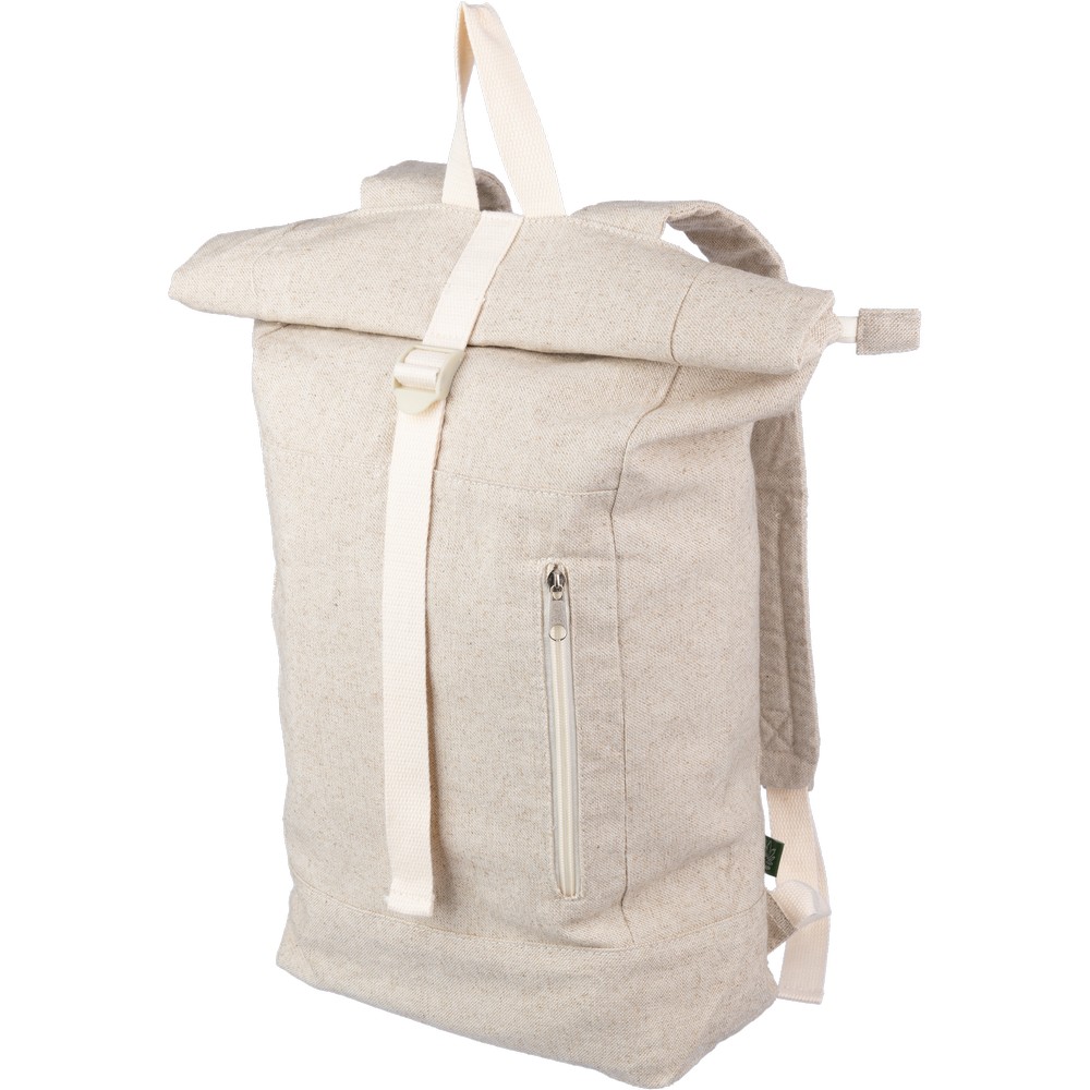 Aufrollbarer Rucksack in Neutral, Ansicht 3