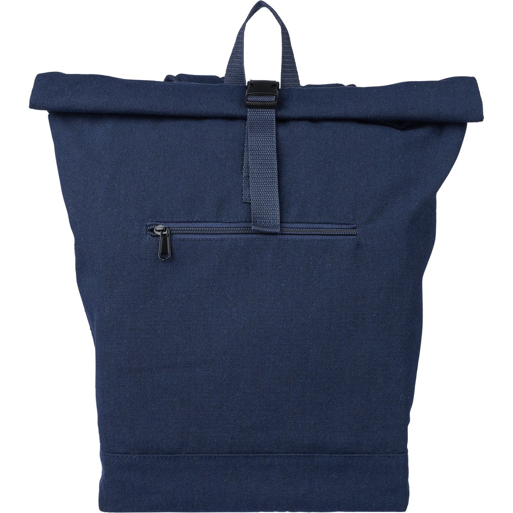 Aufrollbarer Rucksack in Blau, Ansicht 4