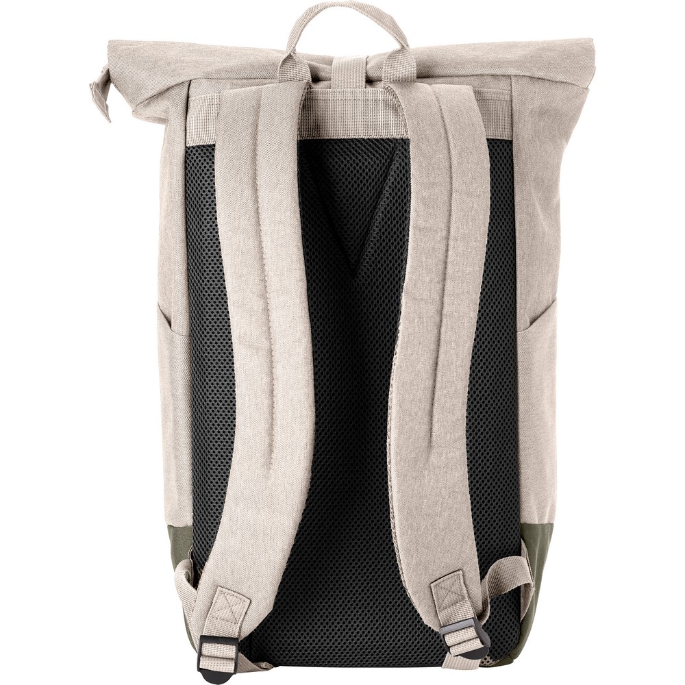 Aufrollbarer Rucksack in Beige
