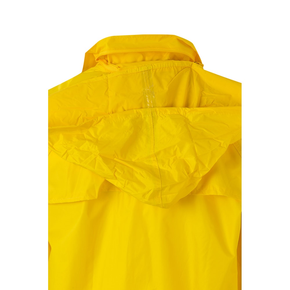 Regenanzug (225g/m²), zweiteilig aus Polyester (100%) mit PVC-Beschichtung | VL Sedna – Gelb, Ansicht 3