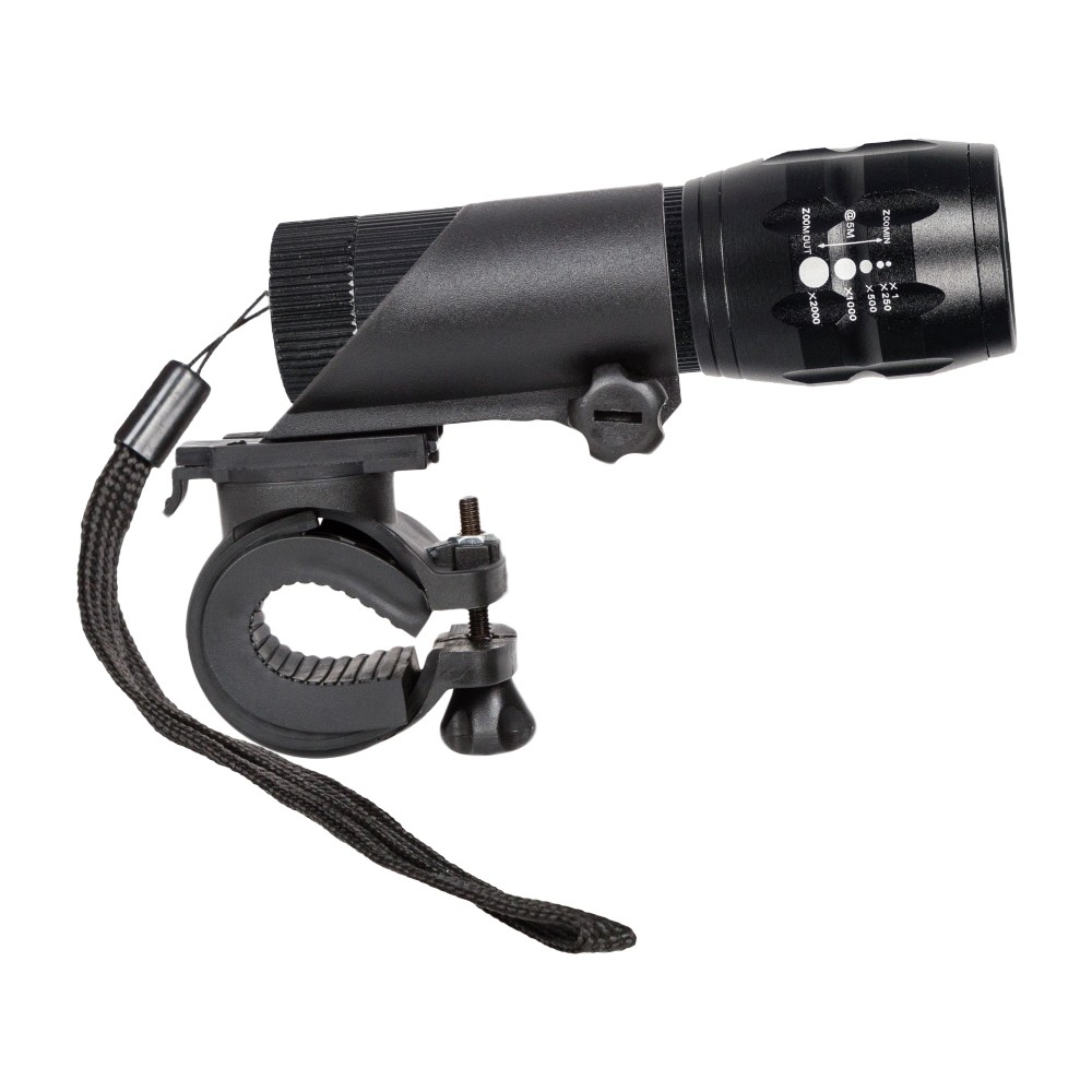 Air Gifts Taschenlampe 1 CREE LED, Fahrradlampe | Cynthia in Schwarz