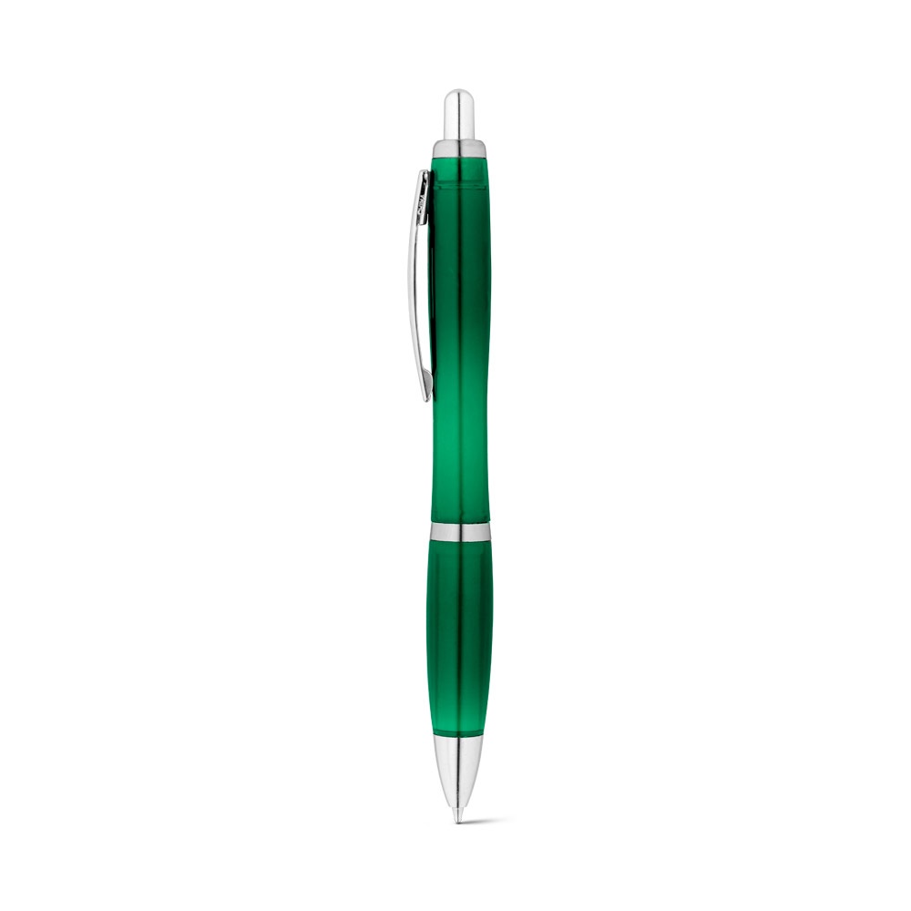 Recyceltes PET (100% rPET)-Kugelschreiber mit Metallclip | Swing Rpet – Grün