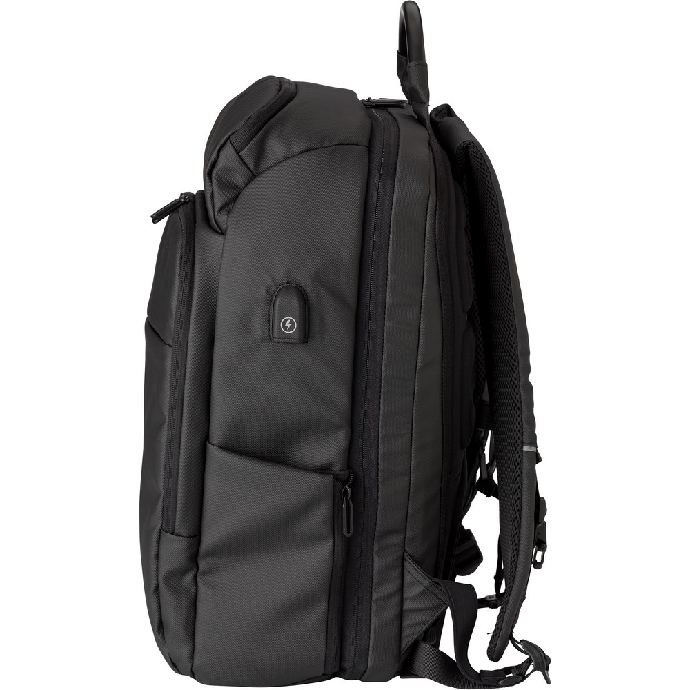 Laptop-Rucksack 15" in Schwarz, Ansicht 10