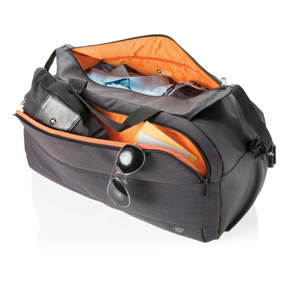 Swiss Peak Sporttasche in Schwarz, Ansicht 3