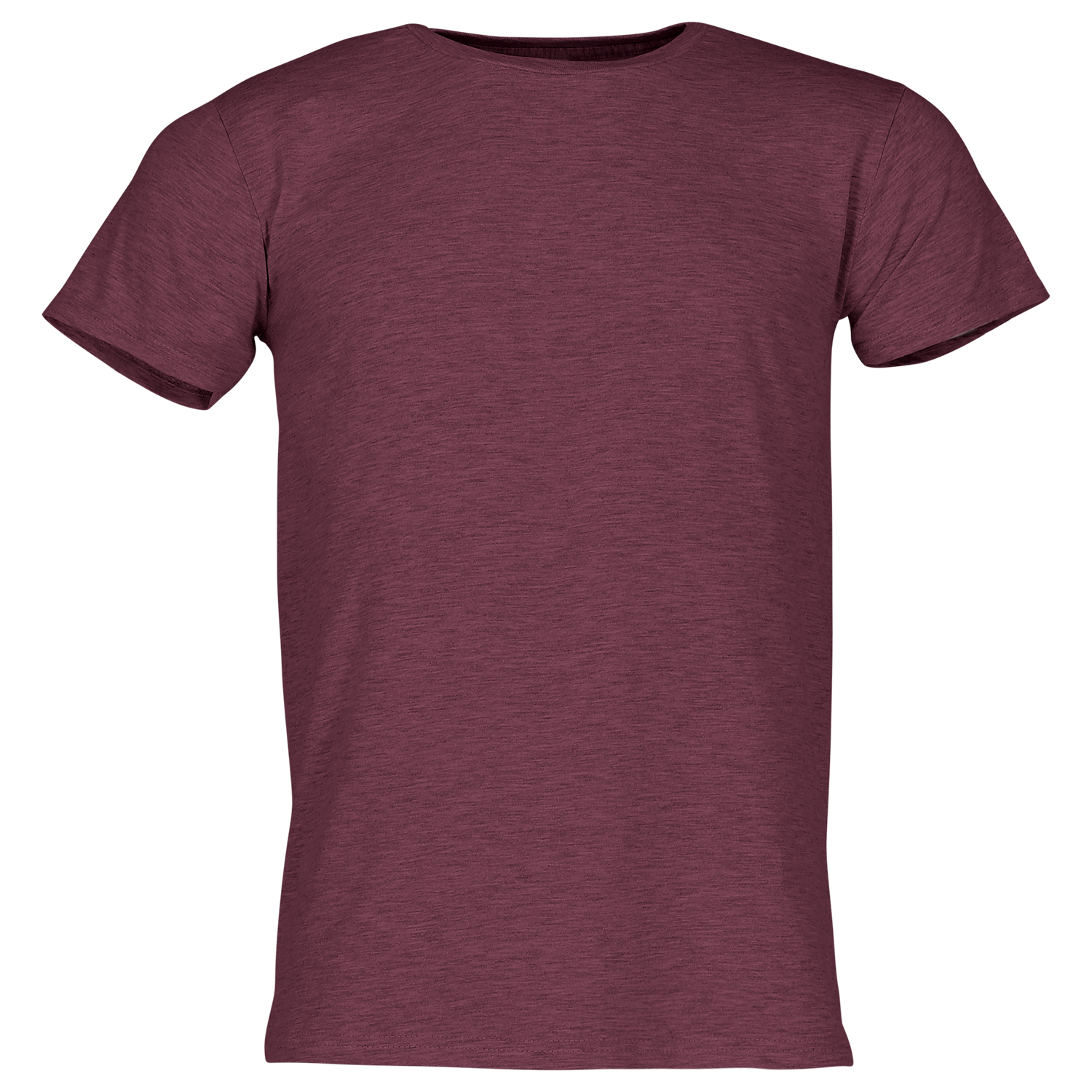 Fruit of the Loom Iconic 150 T-Shirt in Burgund meliert