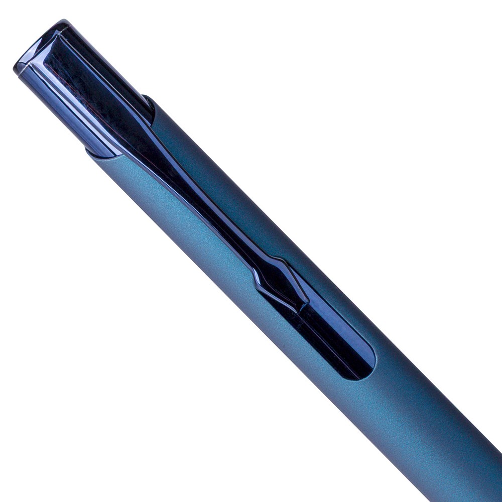 Kugelschreiber aus recyceltem Material in 8 Farben – VB130 in blau, Ansicht 5