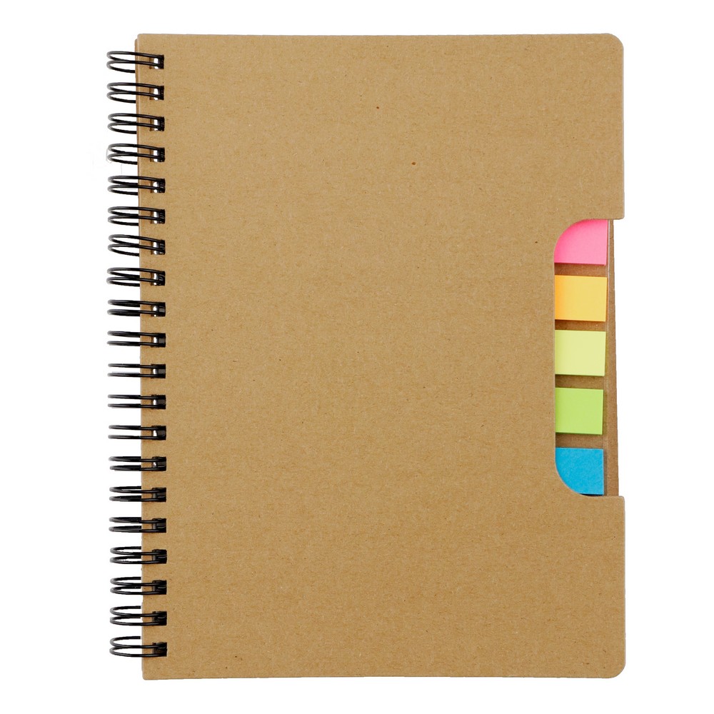 Notiz-Set, Notizbuch ca. A5 in Neutral, Ansicht 4