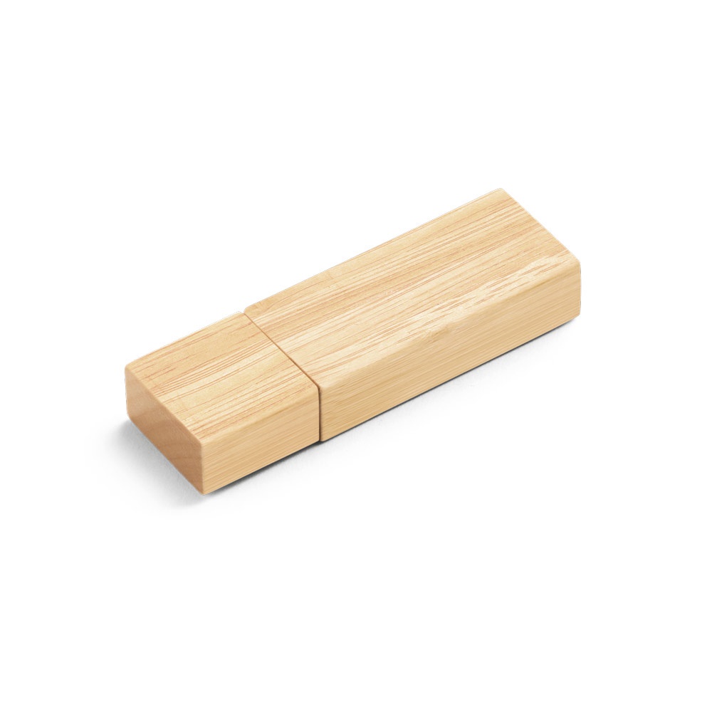 16 GB USB-Stick aus Bambus | Venter 16GB – Naturhell