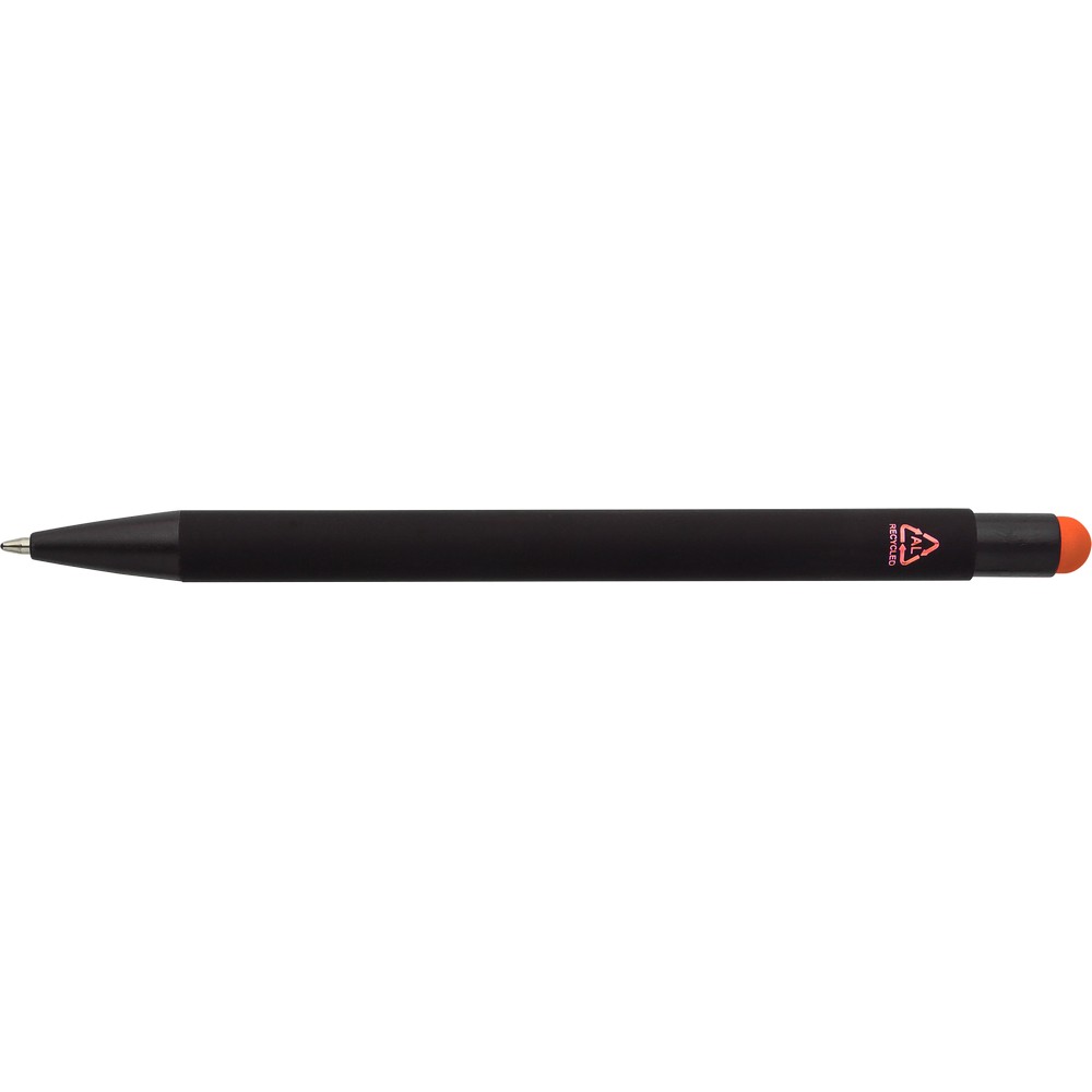Kugelschreiber mit Stylus-Spitze in 10 Farben – VB286 in orange, Ansicht 4
