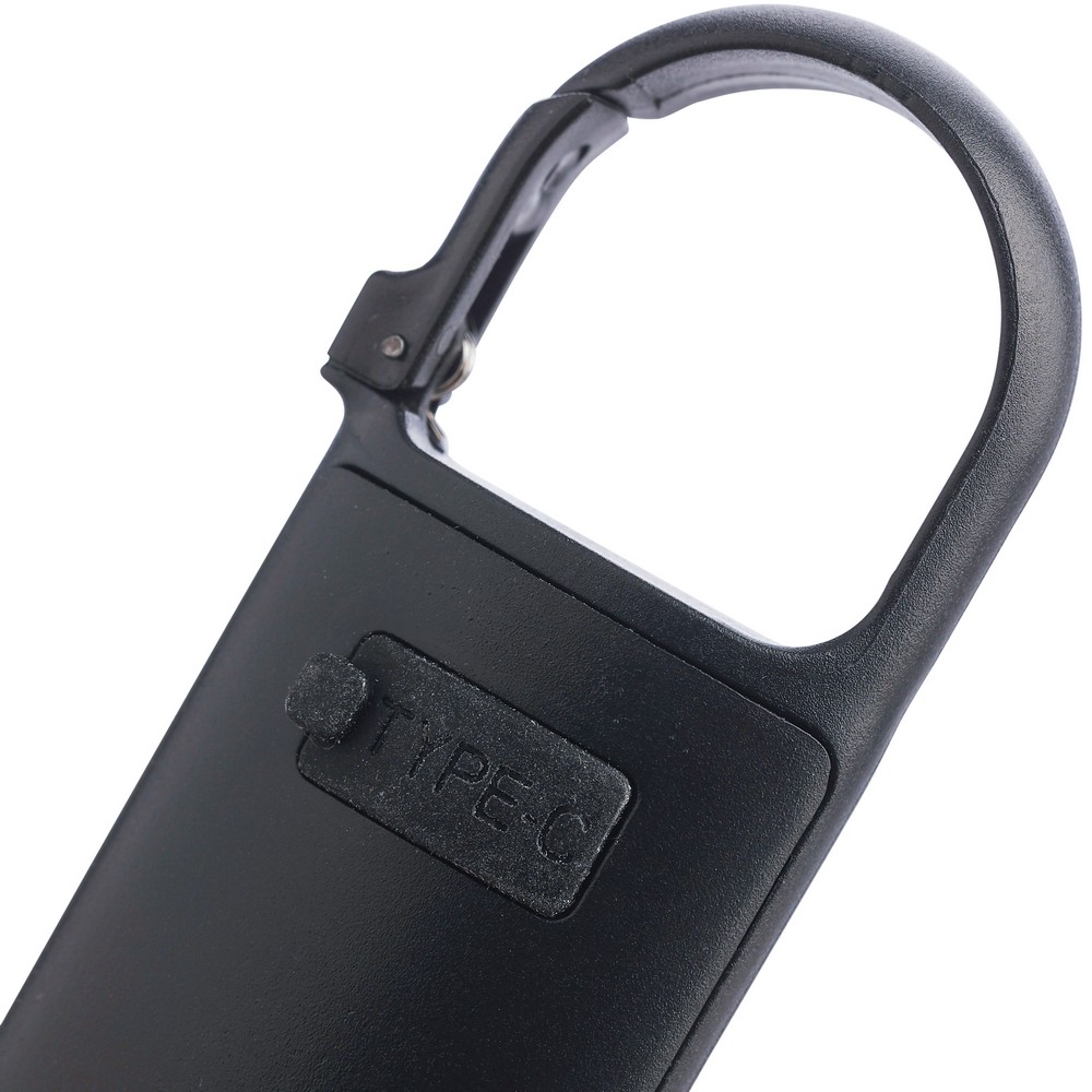 Schlüsselanhänger, Mini-Taschenlampe in Schwarz, Ansicht 14