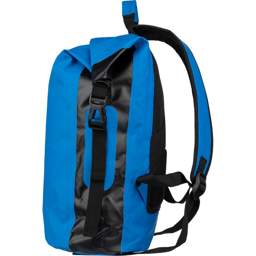 Aufrollbarer Rucksack, wasserdicht in Himmelblau, Ansicht 7