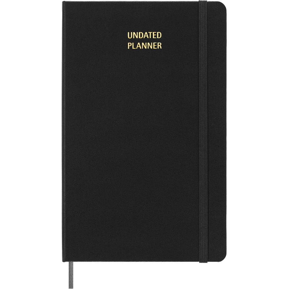MOLESKINE UNDATED planer in Schwarz