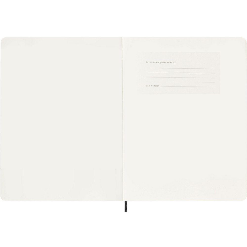 MOLESKINE Wochenkalender mit Notizbuch in Schwarz, Ansicht 8