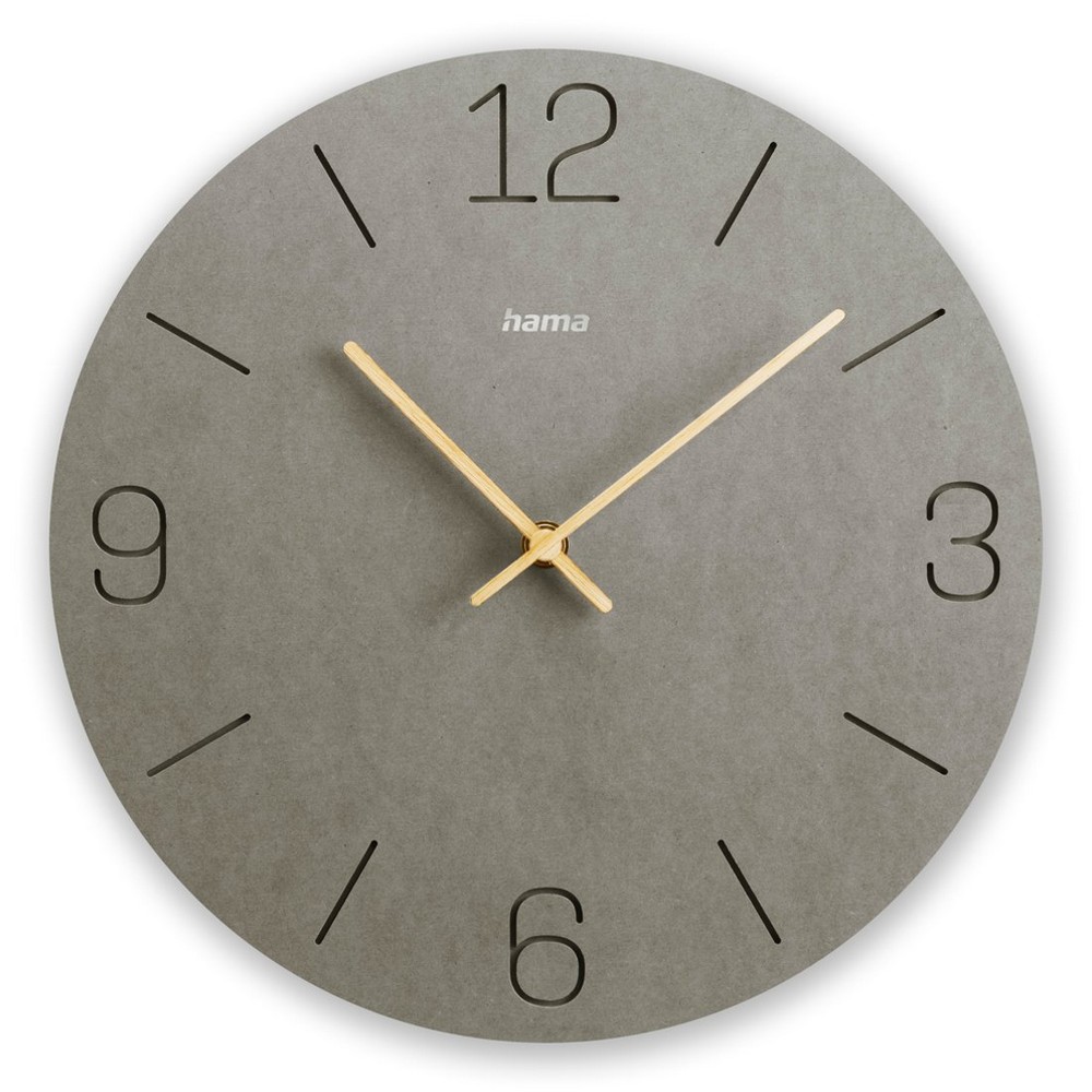 Wanduhr Hama Crete in Grau, Ansicht 4