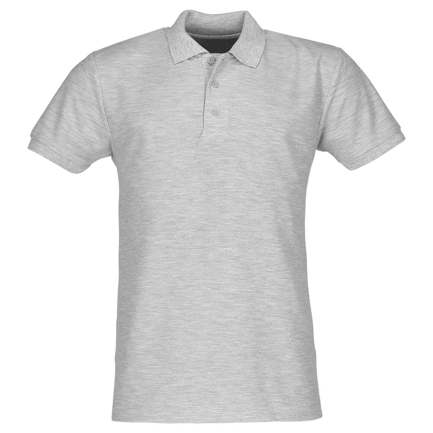 Fruit of the Loom 65/35 Heavy Polo in Graumeliert