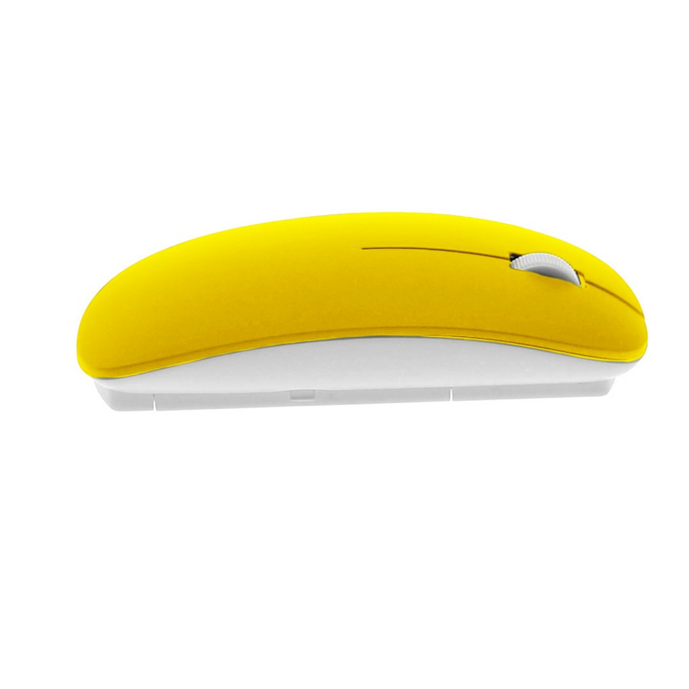 Wireless Computer-Maus in Gelb, Ansicht 2