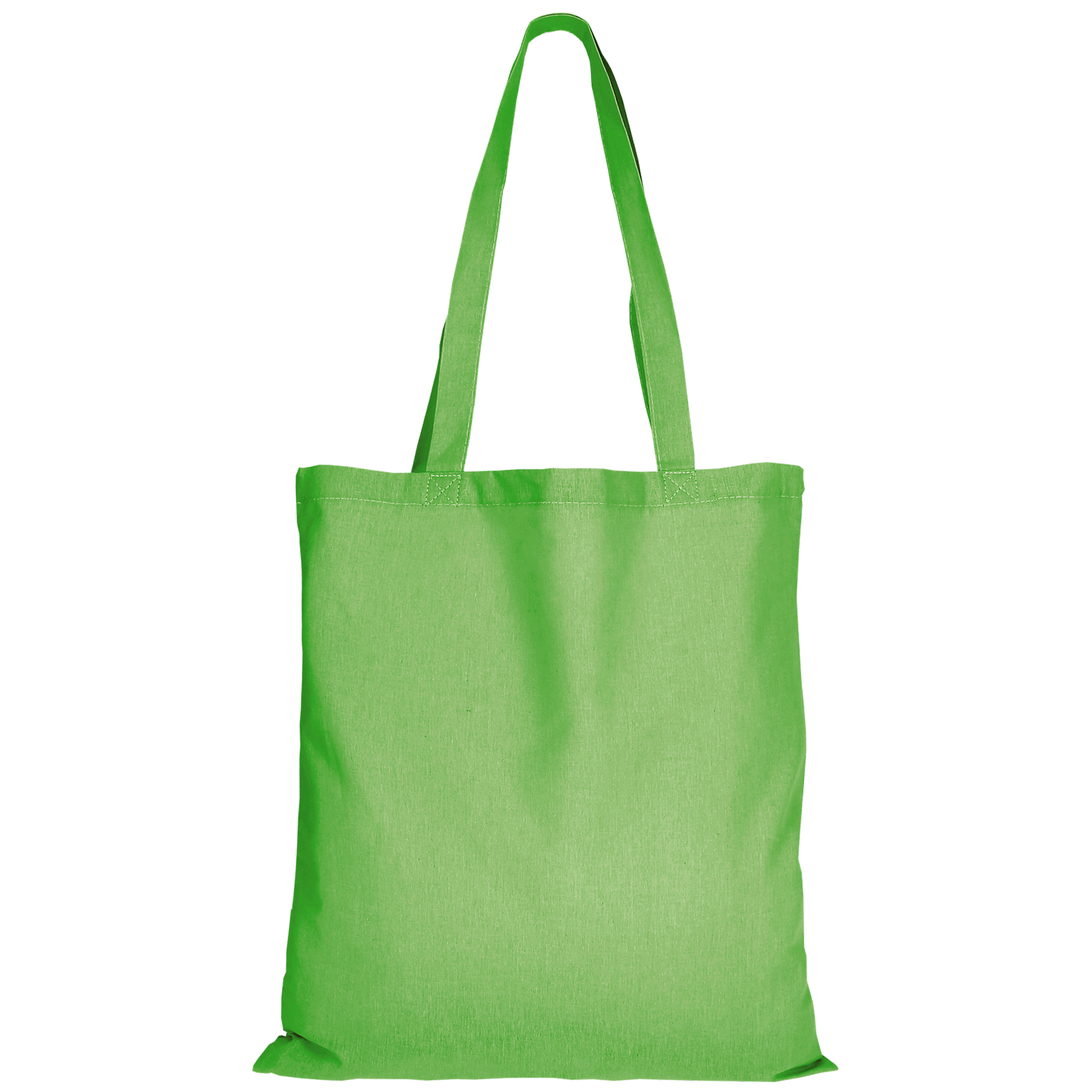 Baumwolltasche CLASSIC mit zwei langen Henkeln in Hellgrün