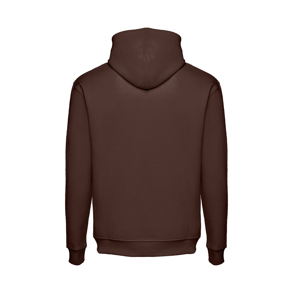 Sweatshirt (unisex) mit Kapuze aus Baumwolle und Polyester | THC Phoenix – Dunkelbraun, Ansicht 2