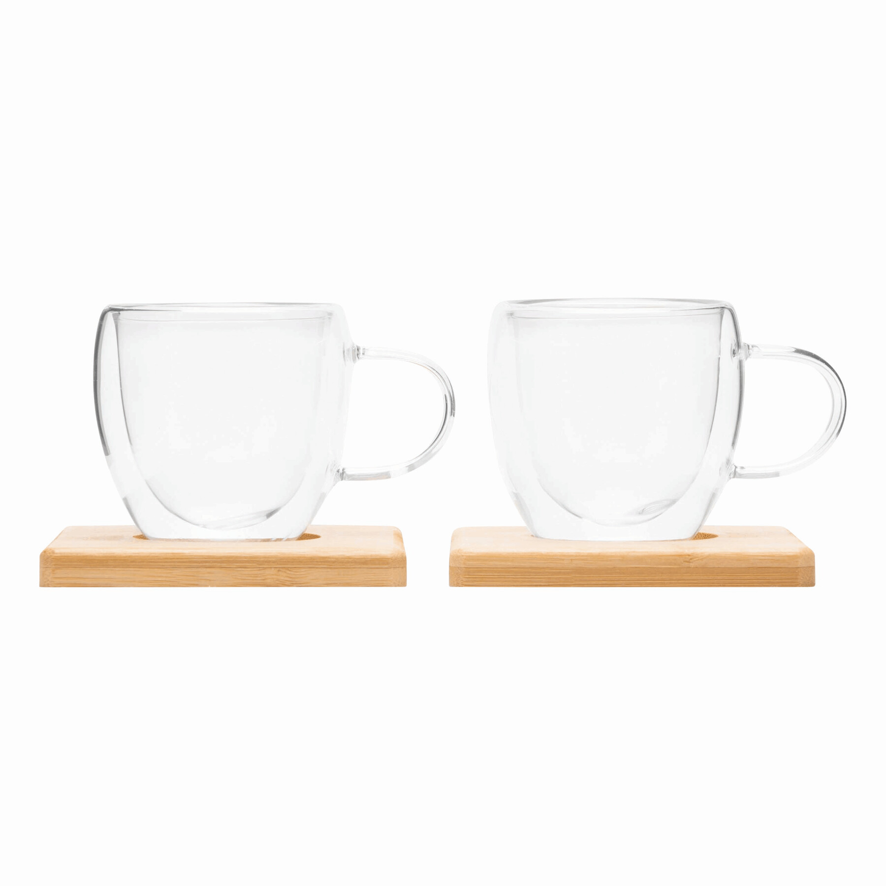Glastassen-Set | Bamboo Duo