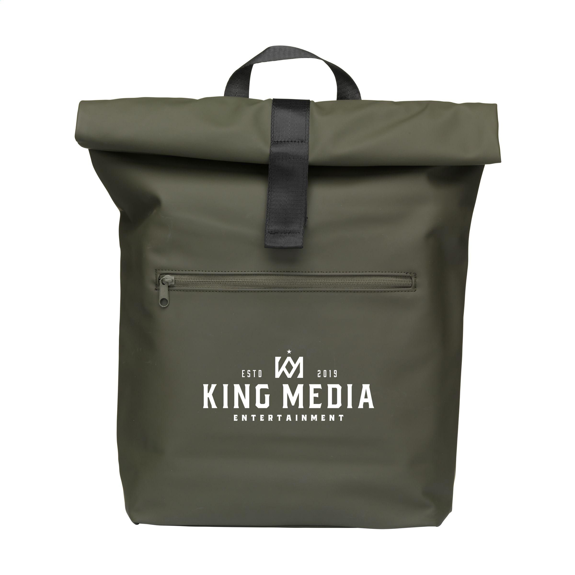 Lennon RCS Recycled Roll-Top Backpack Rucksack