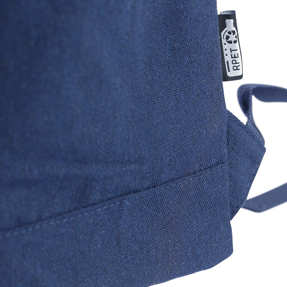 Aufrollbarer Rucksack in Blau, Ansicht 8