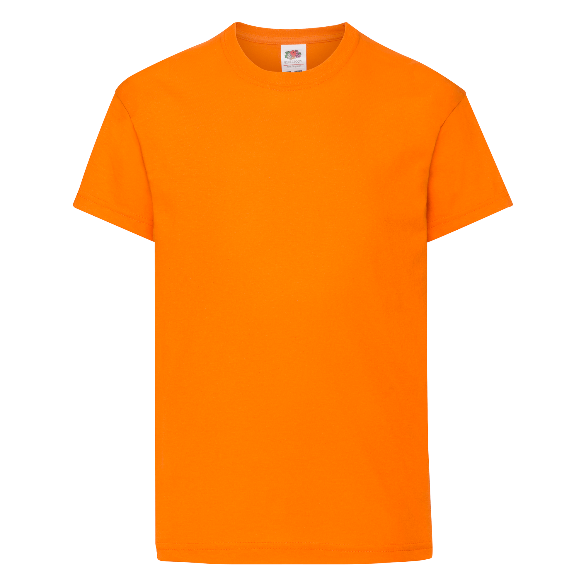 Fruit of the Loom Kinder Original T-Shirt in Orange