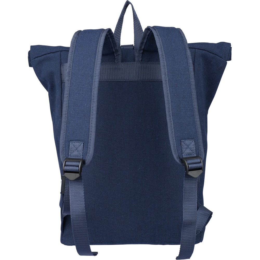 Aufrollbarer Rucksack in Blau, Ansicht 7