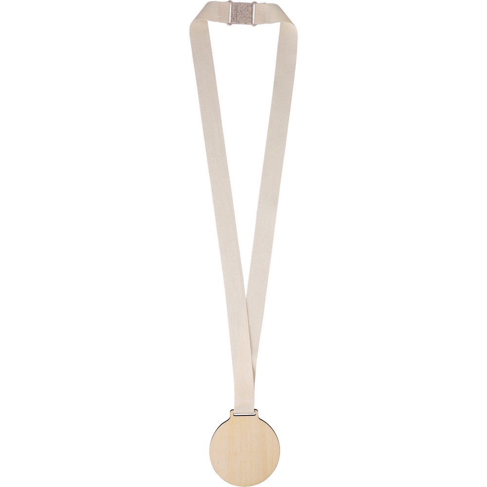 Medaille aus Holz in Braun, Ansicht 8