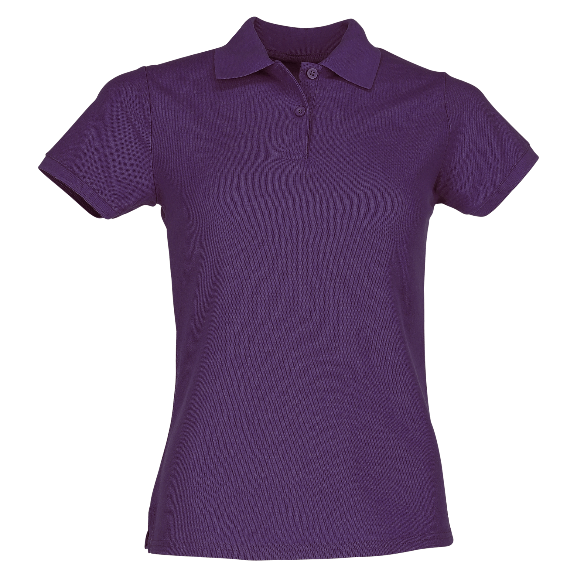 Fruit of the Loom Damen 65/35 Polo in Violett