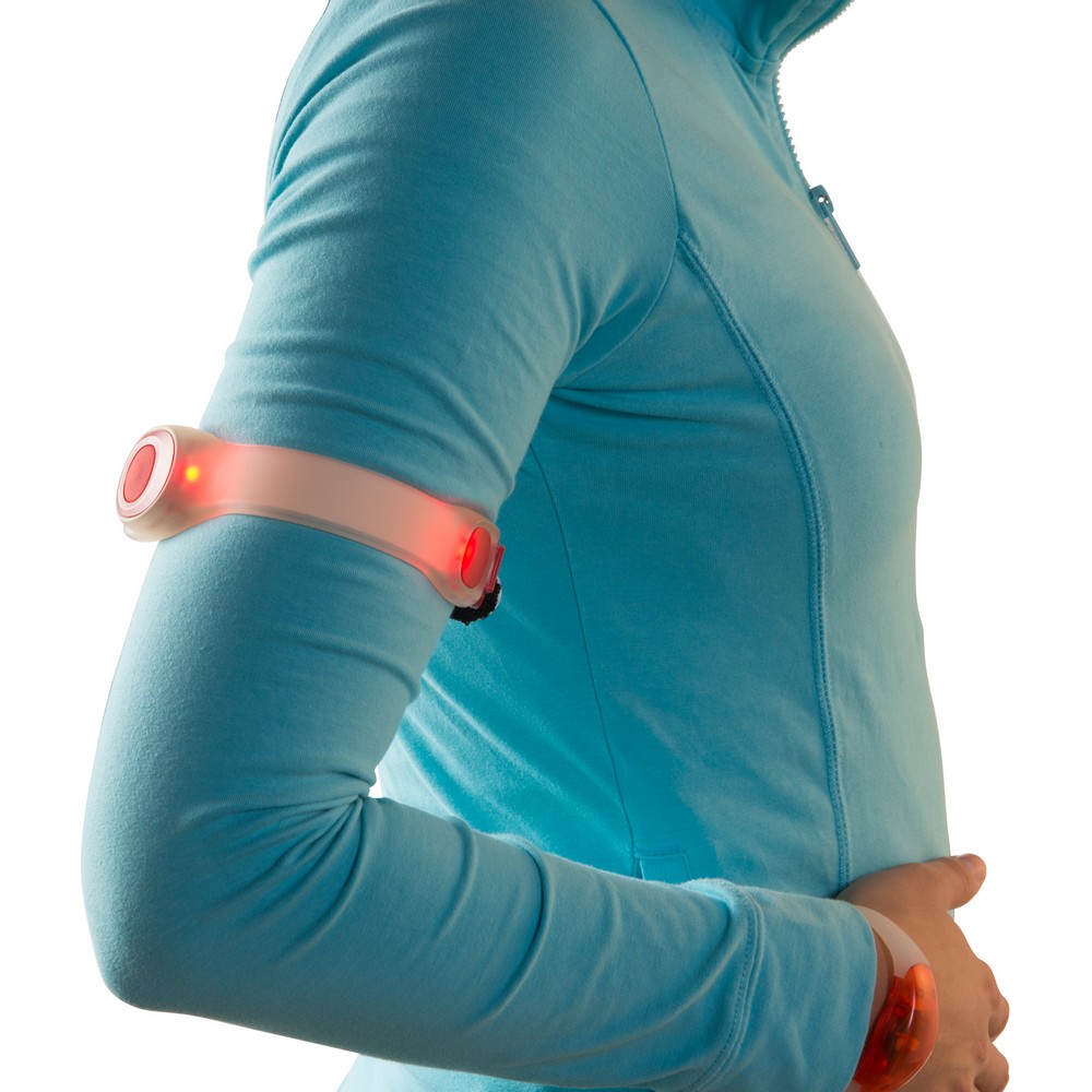 Armband mit LED-Leuchten in Rot, Ansicht 2
