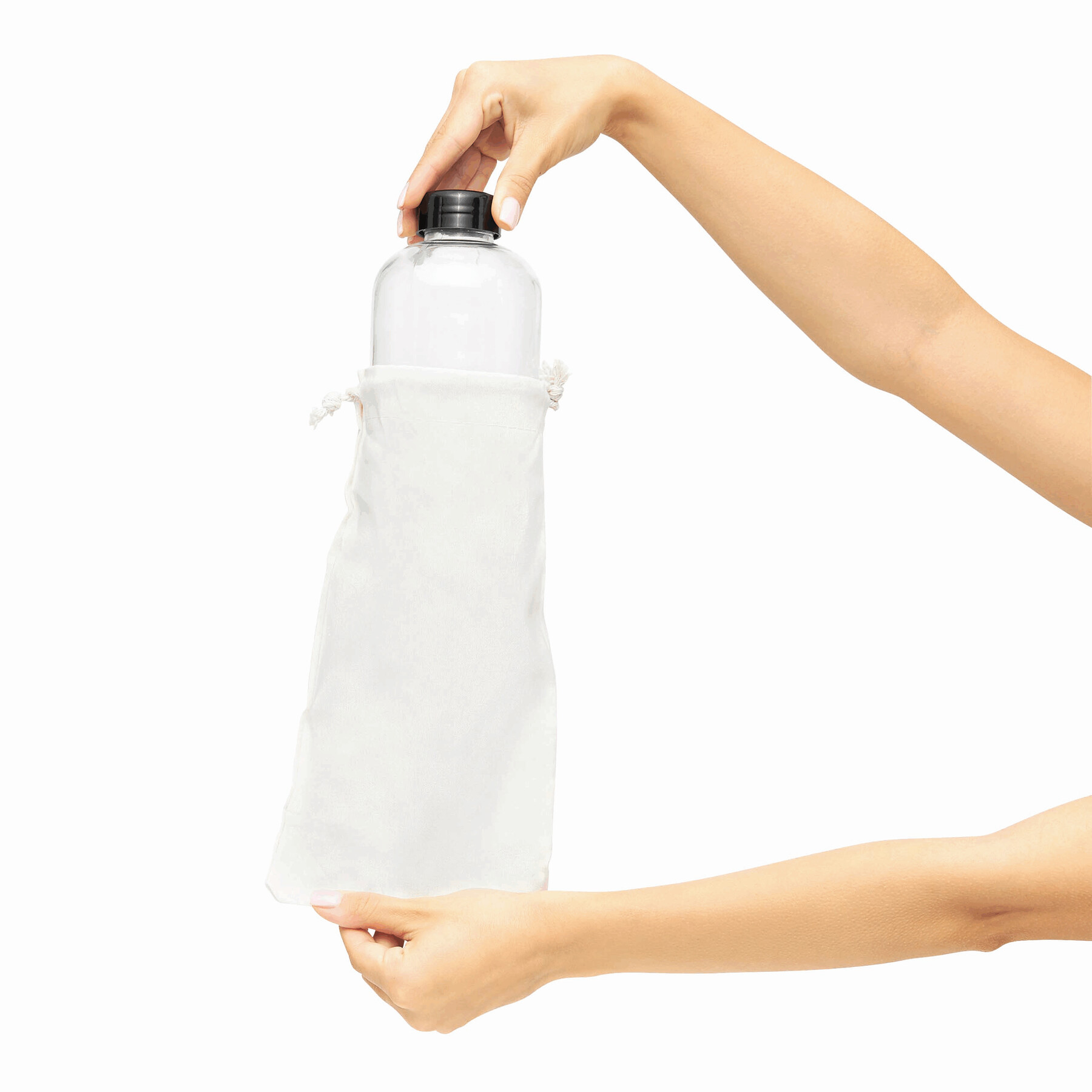 Glas-Trinkflasche | Drink Healthy