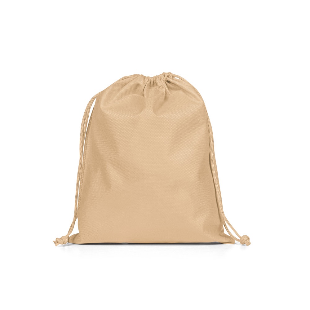 Mittelgroße Geschenktüte aus Vliesstoff (60 g/m²) | Gift Bag M – Hellbraun