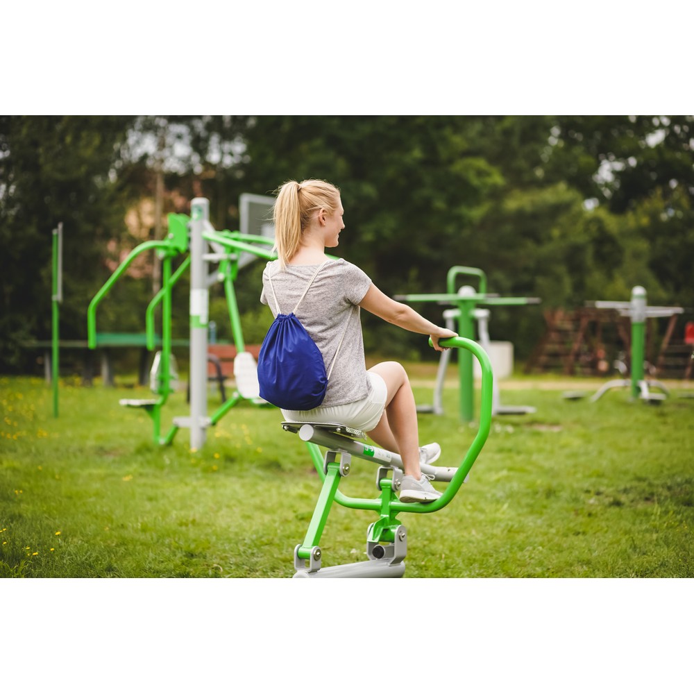 Beutel aus Baumwolle mit Kordel | Gerald in Weiß, Ansicht 2