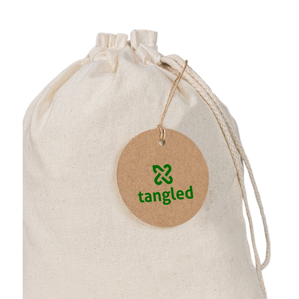 Etikett aus 100 % Recyclingpapier (700 g/m²) in rundem Format | Label Round – Natur, Ansicht 3