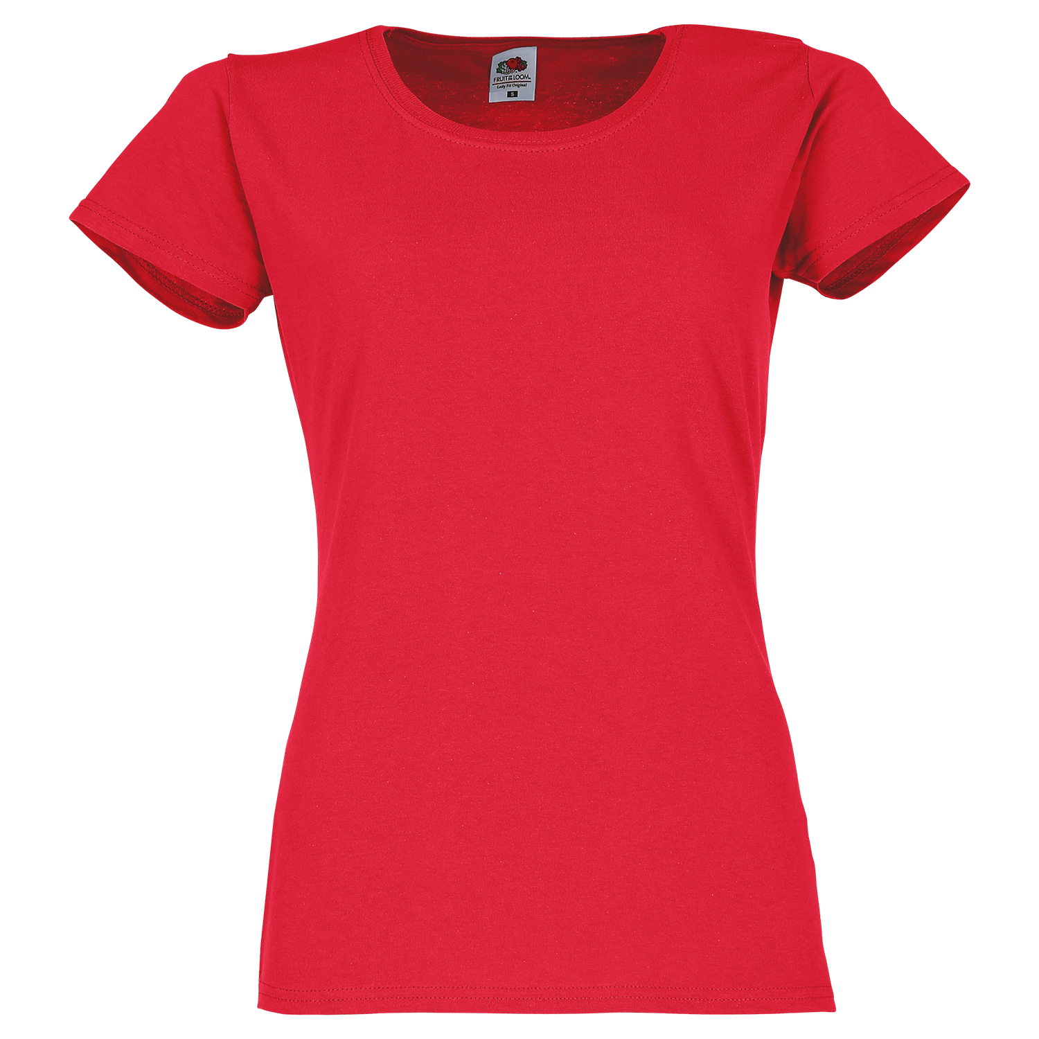 Fruit of the Loom Damen Original T-Shirt in Rot