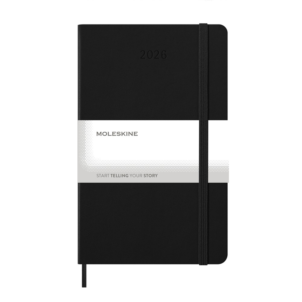 MOLESKINE Wochenkalender in Schwarz, Ansicht 2