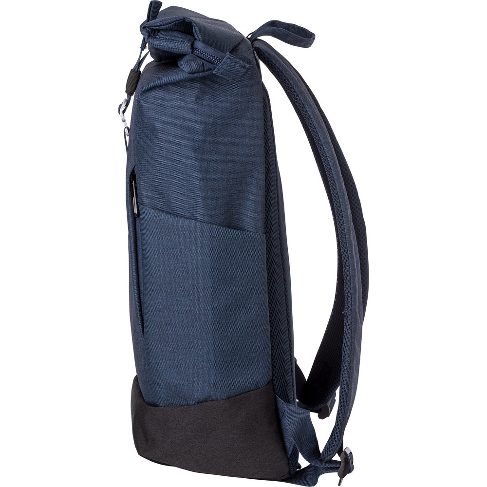 Aufrollbarer Rucksack in Dunkelblau, Ansicht 9