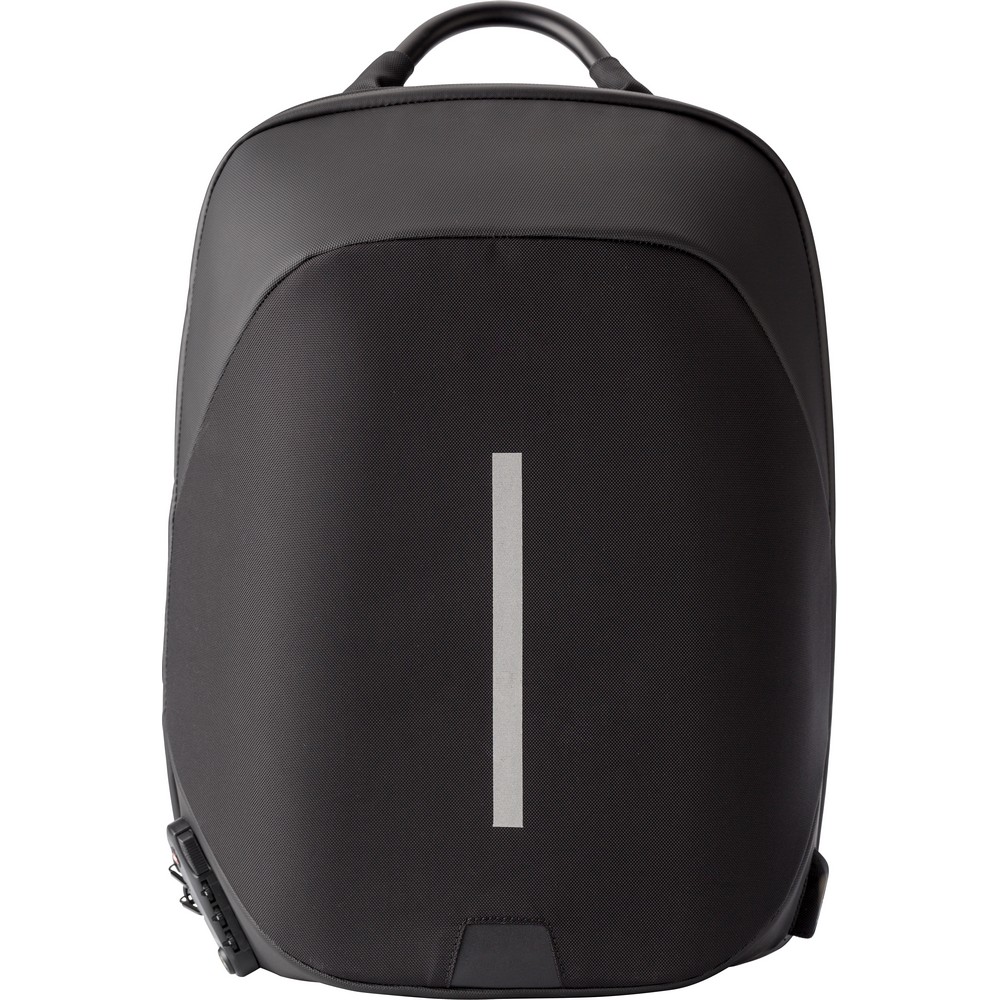 Laptop-Rucksack 15" in Schwarz, Ansicht 3