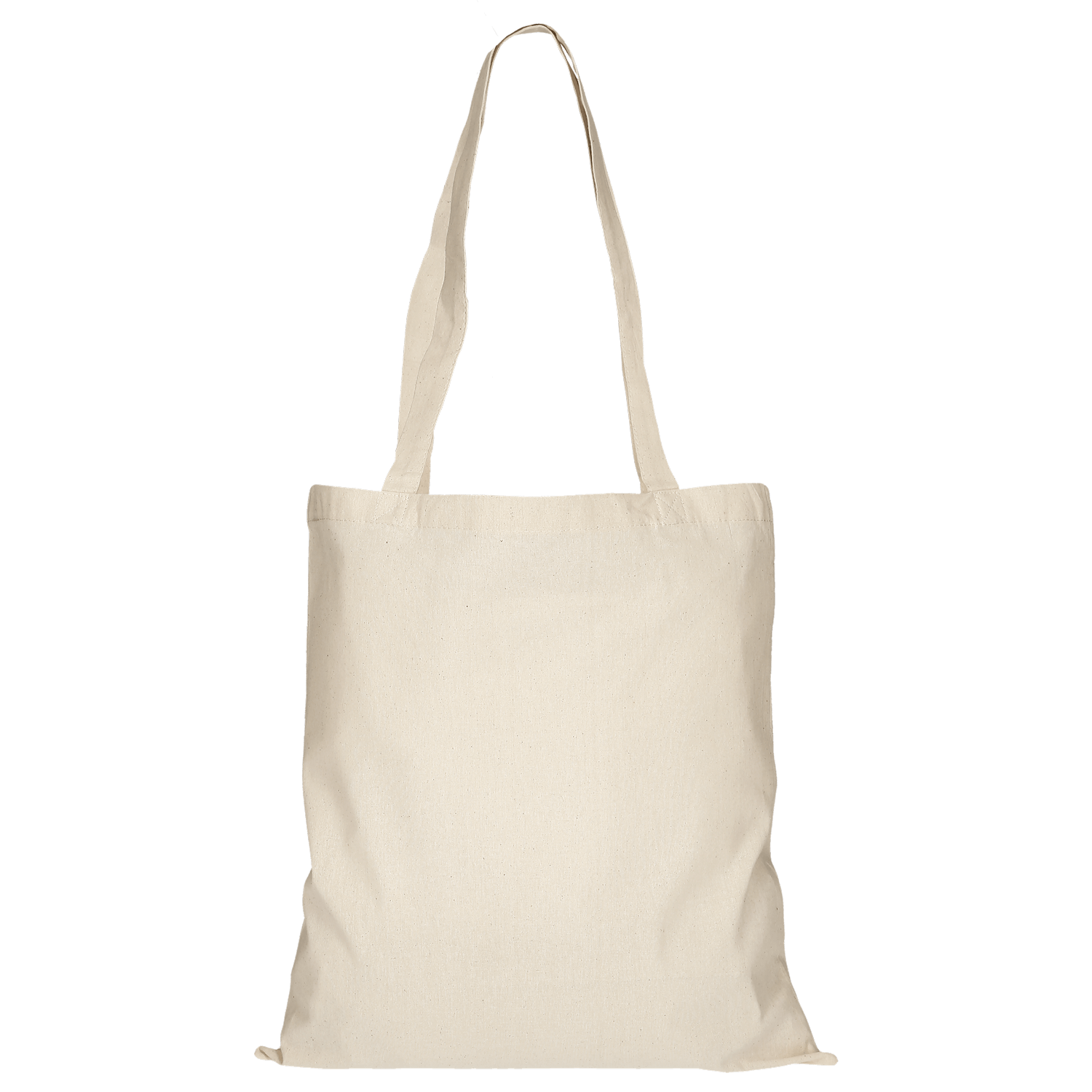 Baumwolltasche CLASSIC mit zwei langen Henkeln in Natur