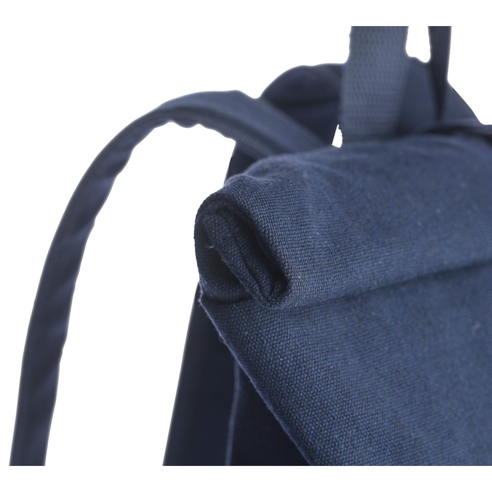 Aufrollbarer Rucksack in Blau, Ansicht 10