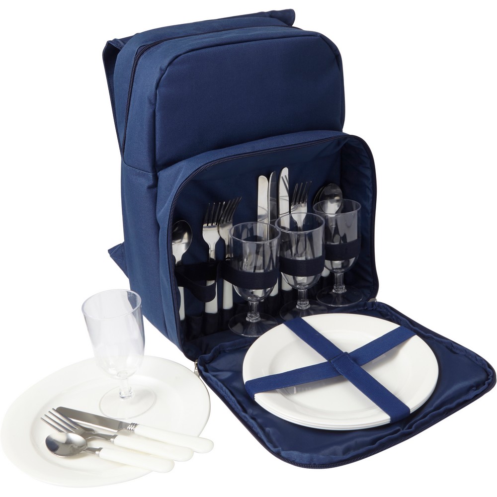 Picknickrucksack, Kühltasche in Dunkelblau