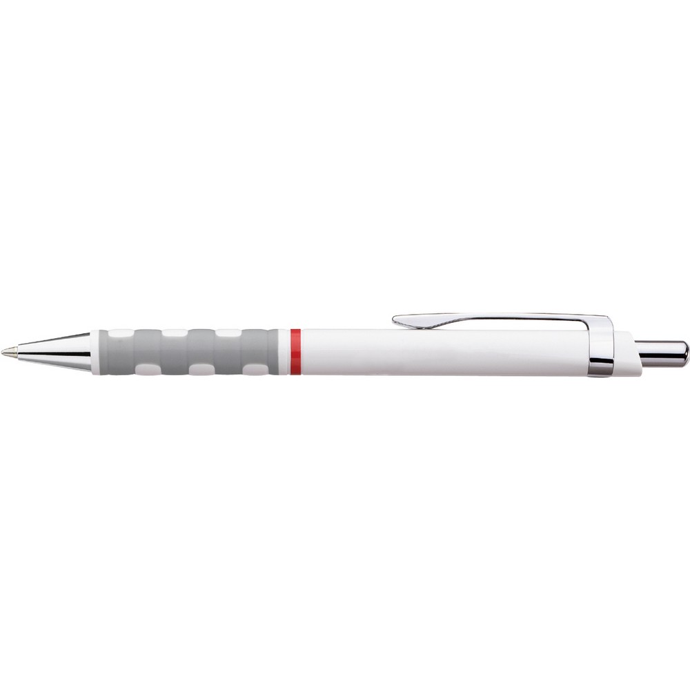 Kugelschreiber rOtring Tikky in weiß, freigestellt