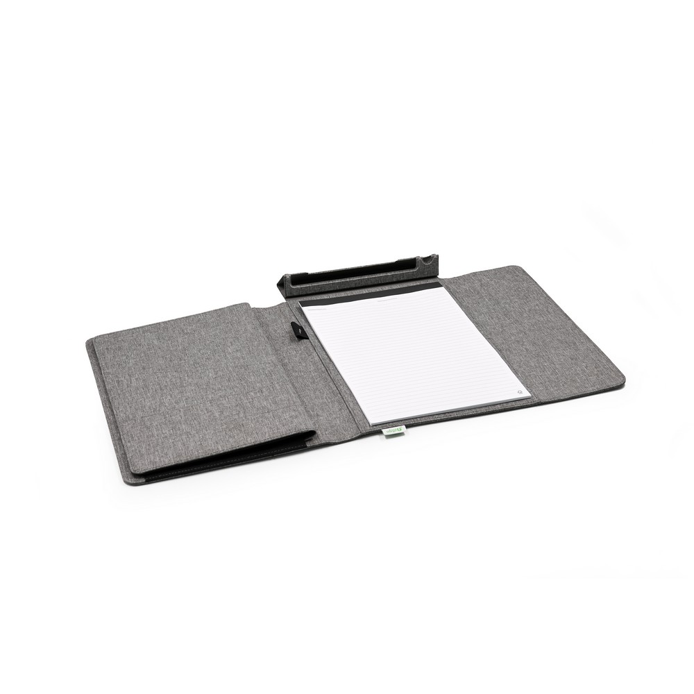 Konferenzmappe BrandCharger Noty Folio in Grau, Ansicht 3