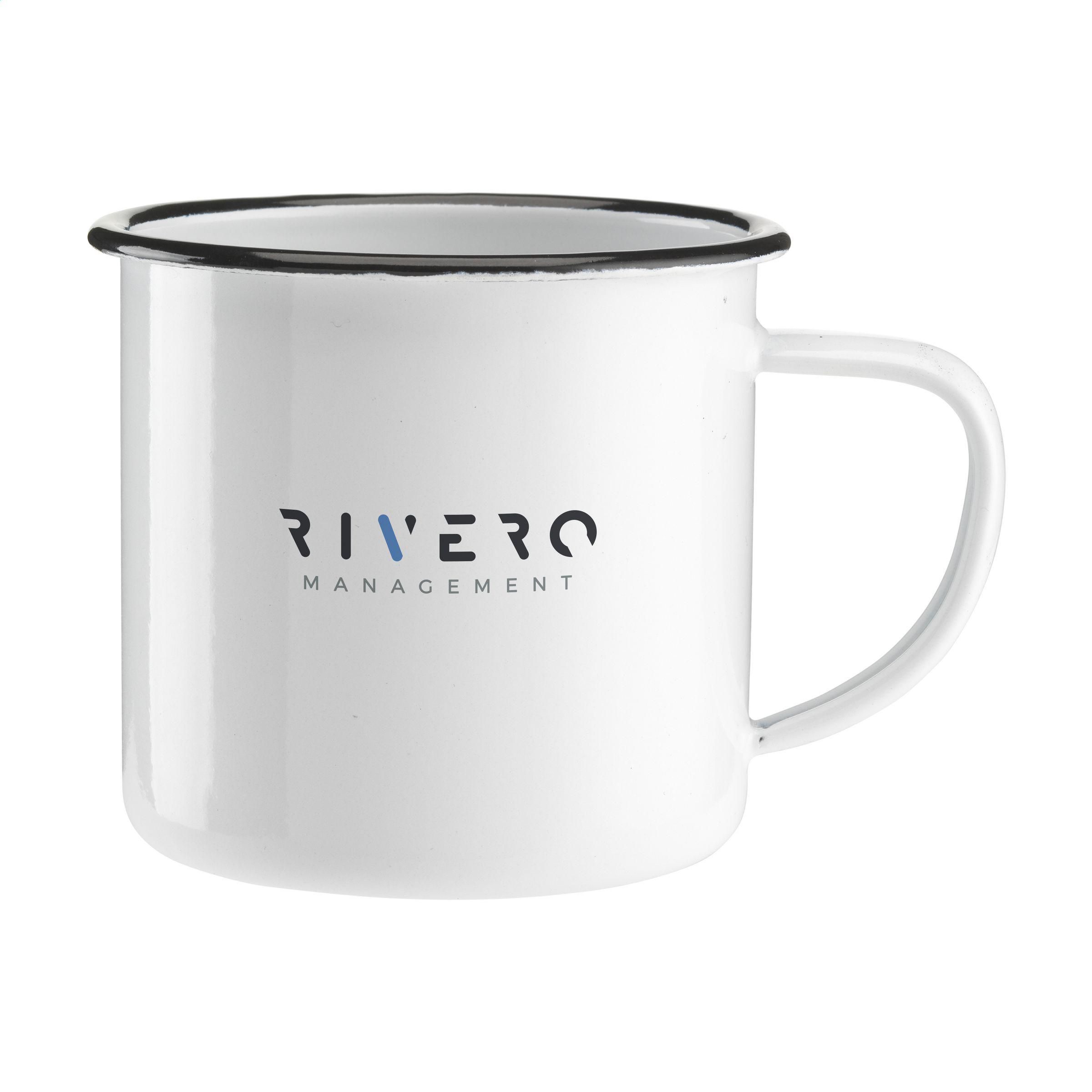 Retro Emaille Tasse 350 ml